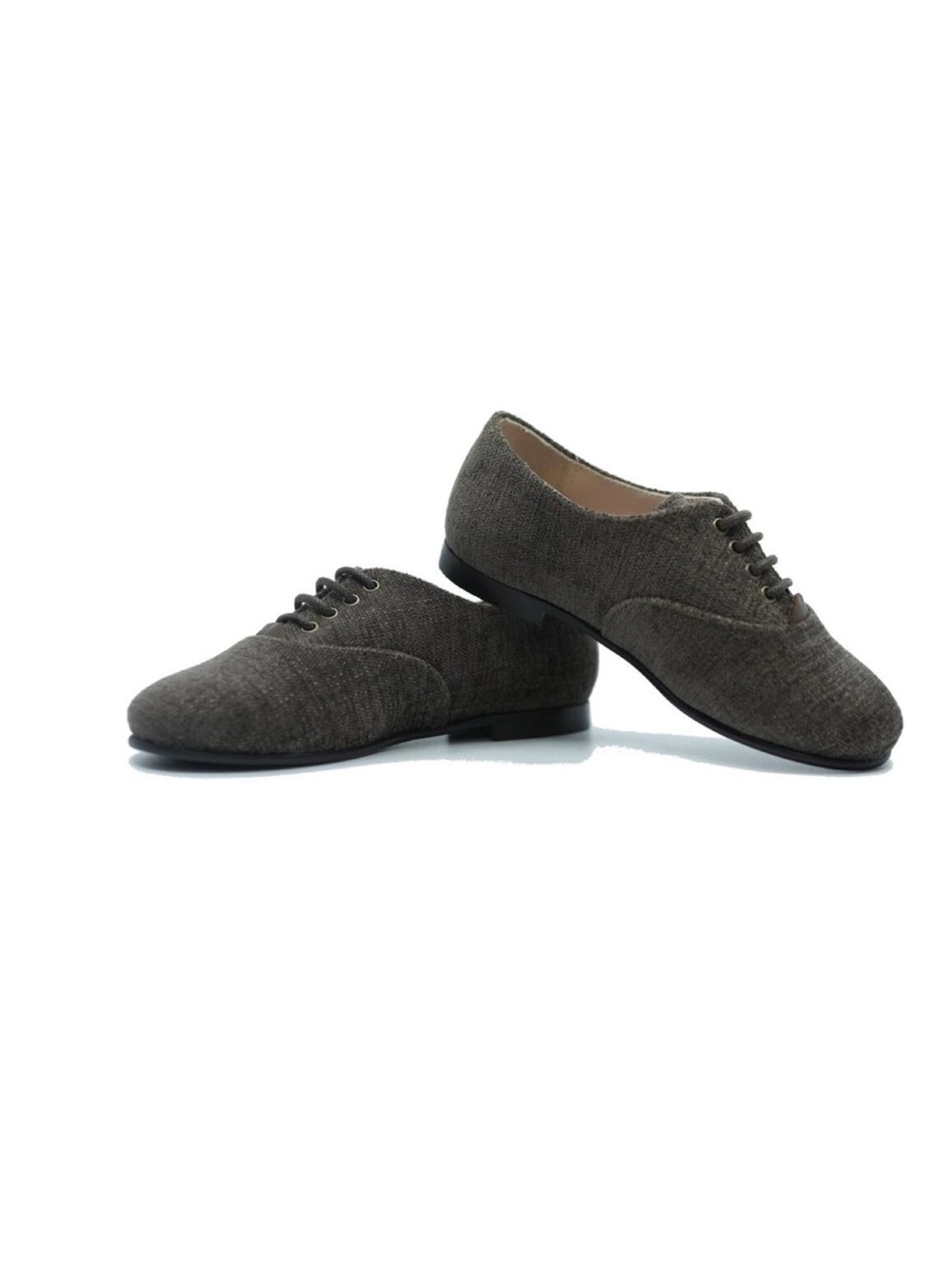 Beberlis Brown Textured Derby Boys Dress Shoes